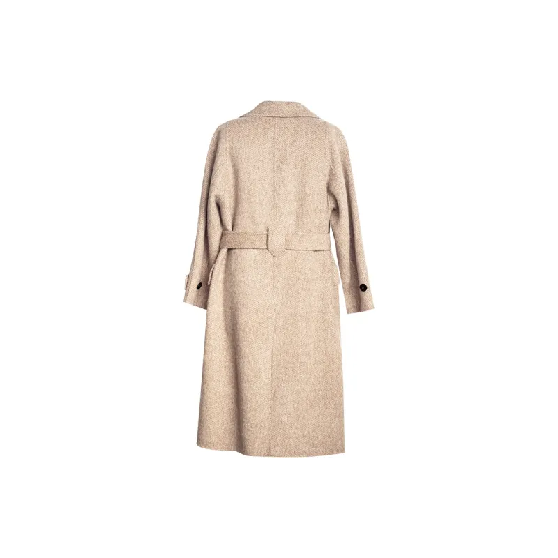 ROEYSHOUSE Coats Women's Mixed Camel-1