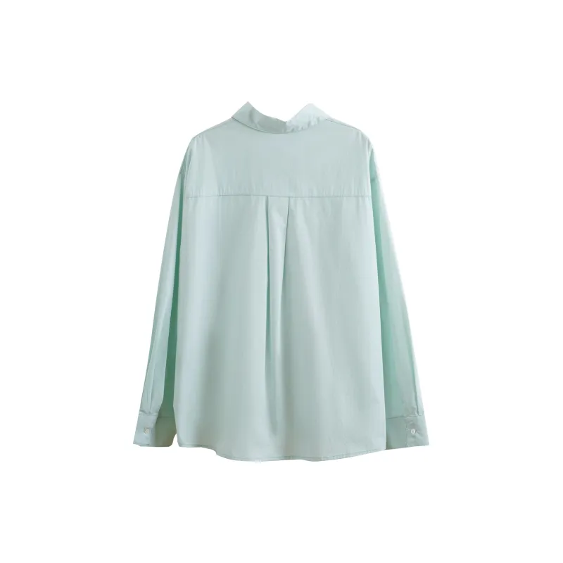 Olrain SS24 Shirt Women's Aqua Green-1