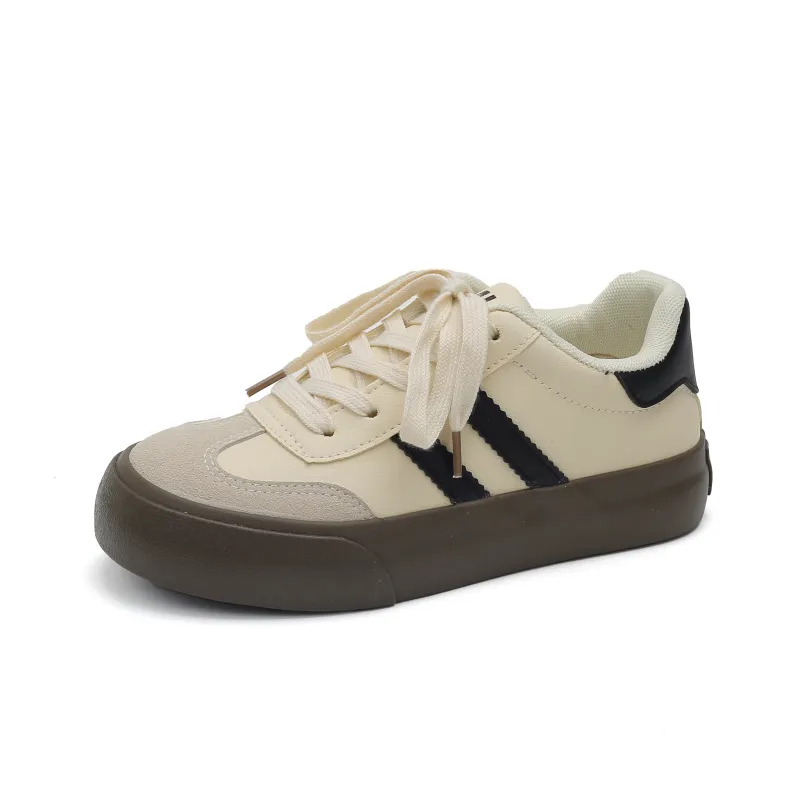 YOBN SMILE Anti-Slip And Wear-Resistant Breathable Low-Top Skateboard Shoes Women's-13