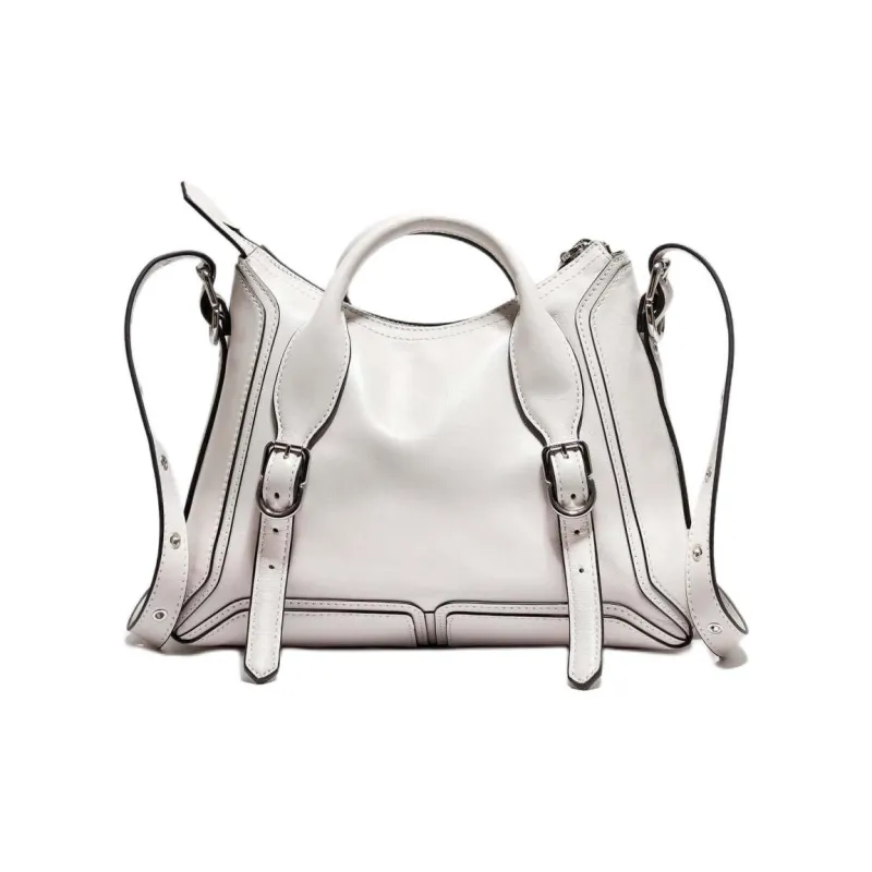 3.1 Phillip Lim Pashli Soft Leather Shoulder Bag Crossbody Bag Handbag Regular Women's White-1