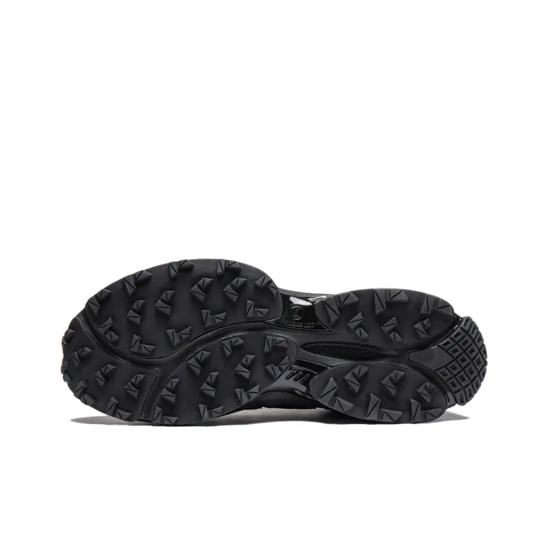 LiNing Cat Paw CRC Cushioning Wear Resistant Low Top Casual Shoes Unisex Black-6