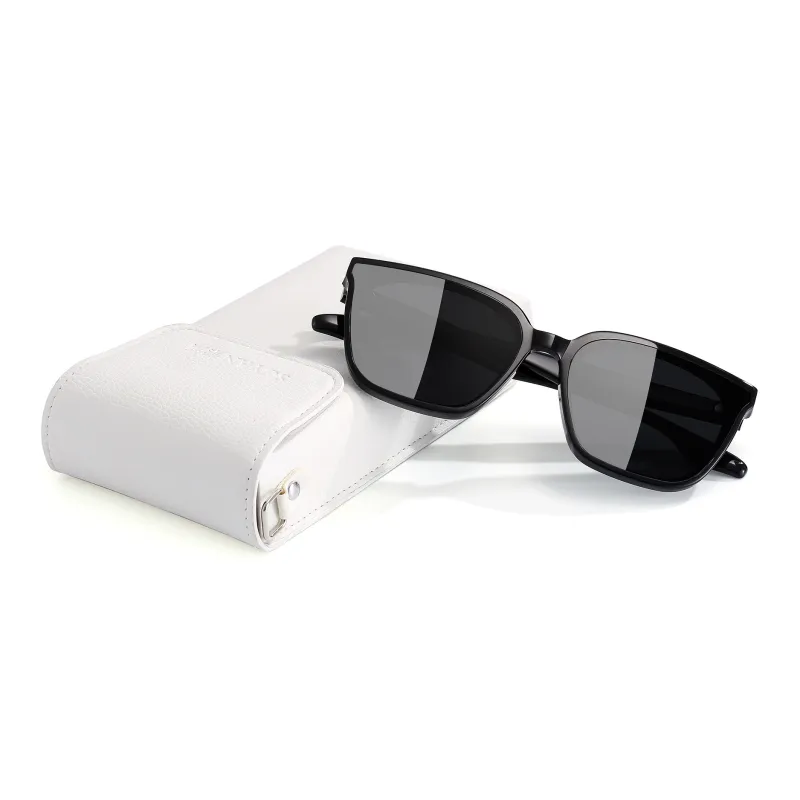 SUYAN Plate Frame Square Sunglasses Unisex-2