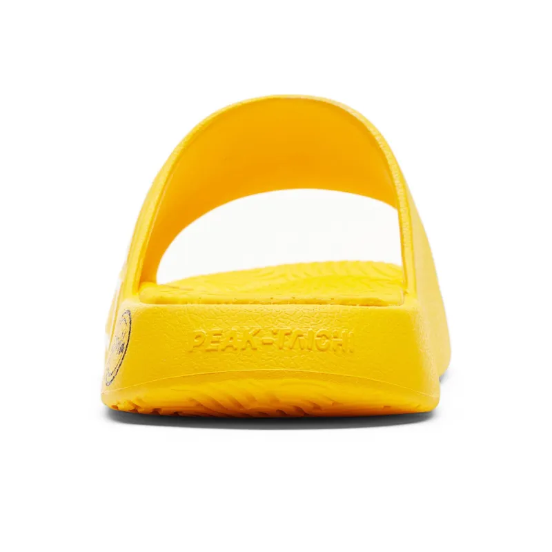 PEAK Tai Ji1.0 Slide Slippers Men Bright Yellow-4