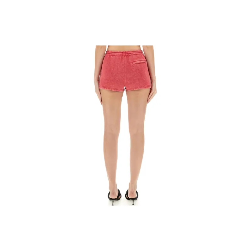 Alexander Wang Logo embroidered Track Shorts-1