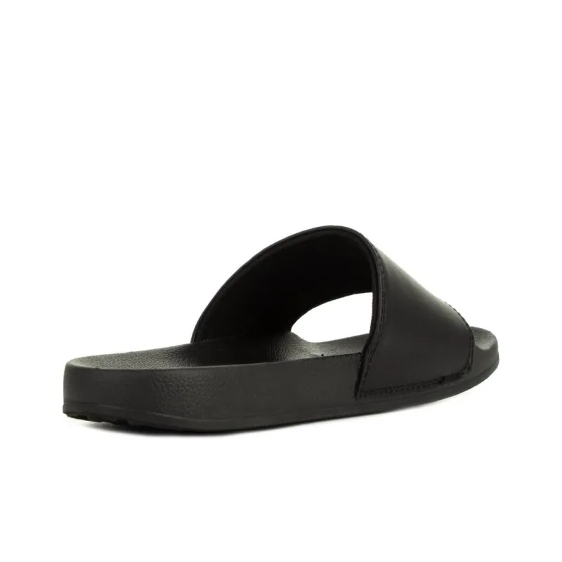Levi's Slide Slippers Flat Men's Black Red-3