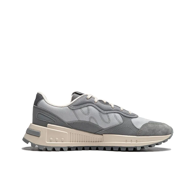 LiNing Sports Life Collection Anti Slip Wear Resistant Low Top Casual Shoes Men's Ultimate Gray-1
