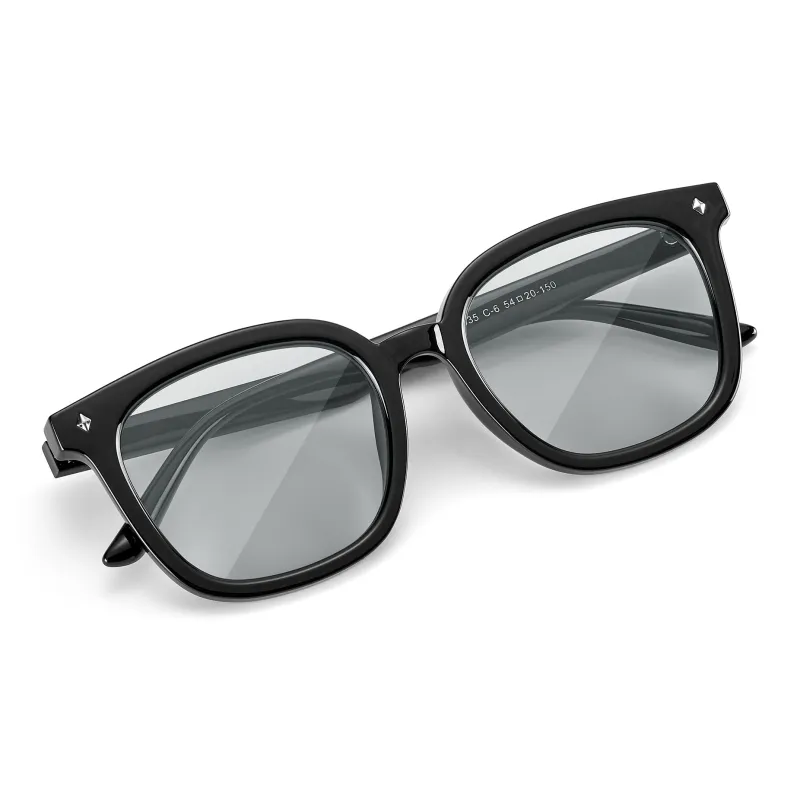 ENFANTIN Square Sunglasses Unisex Tea Brown-1