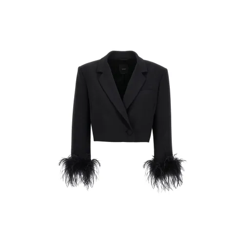 PINKO Embellished Cropped Jacket
