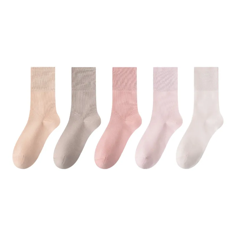 AOKANG Mid Calf Socks Women's 5 Pack-0
