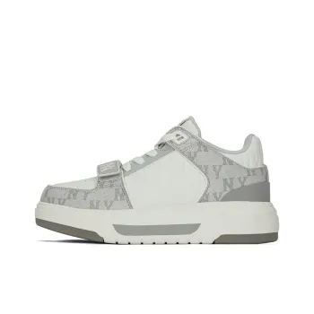 MLB Chunky Liner Low Top Skateboard Shoes Unisex Light Gray