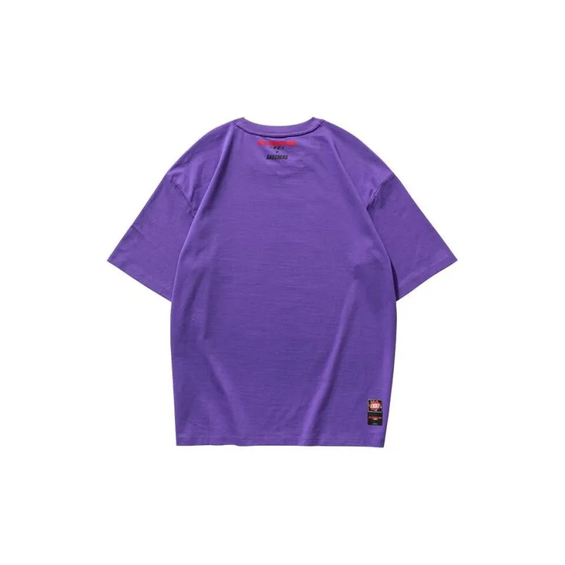 Skechers x YIQUANCHAOREN T Shirt Unisex Coral Purple-1