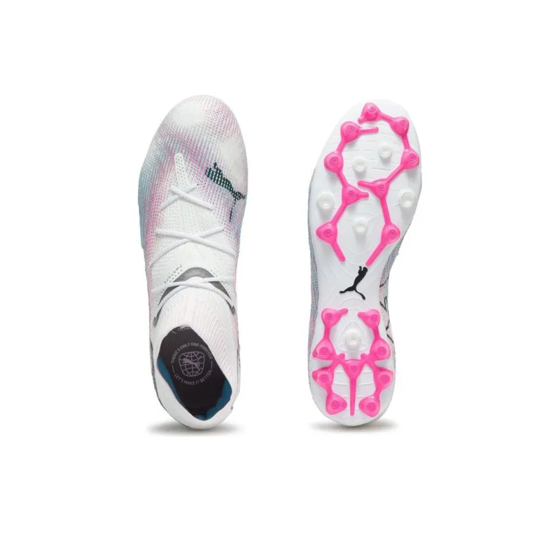 Puma Future 7 Ultimate MG 'White Black Poison Pink'-6