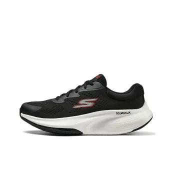 Skechers Cushioned Wear Resistant Moisture Wicking Low Top Casual Shoes Men's Black