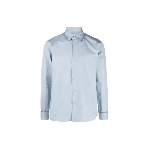 OFF-WHITE Shirts Men Sky Blue