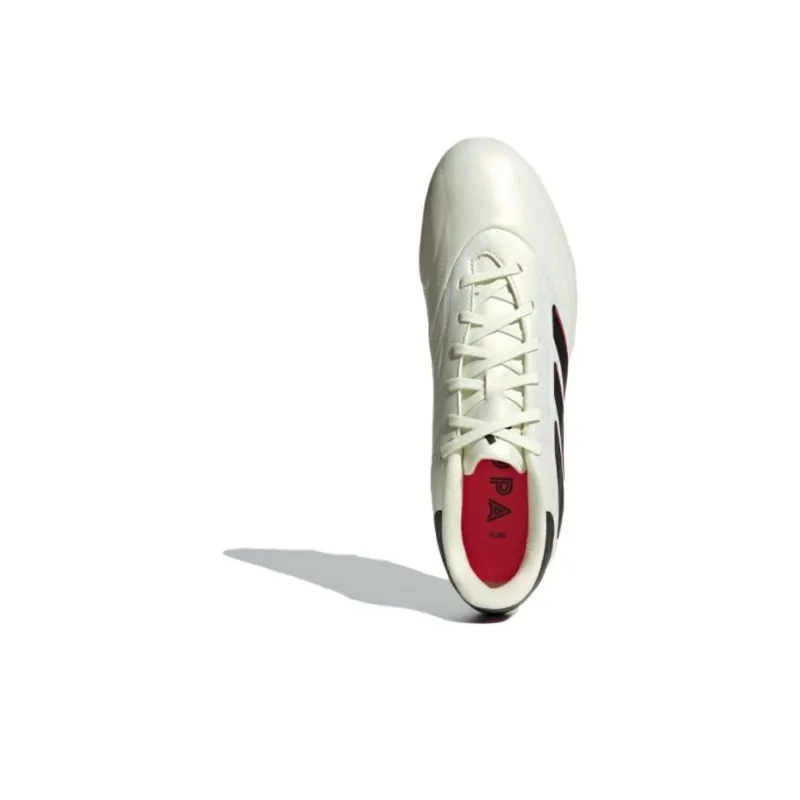 Adidas COPA PURE 2 Soccer Shoes Unisex Low Top White Red-4
