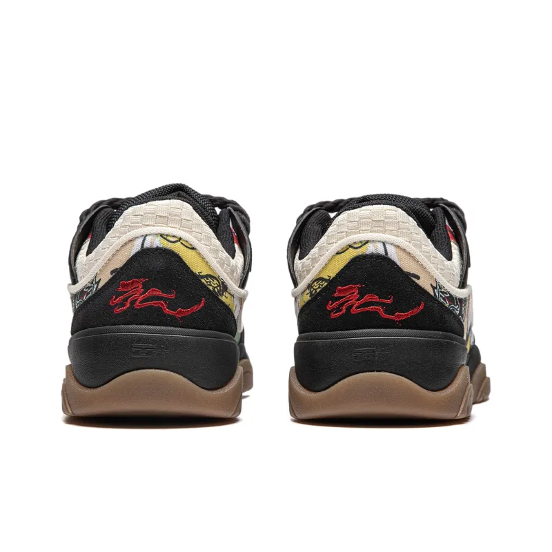 LiNing Zhi Cheng 2.0 Snake Low Top Skateboard Shoes Unisex Black-5