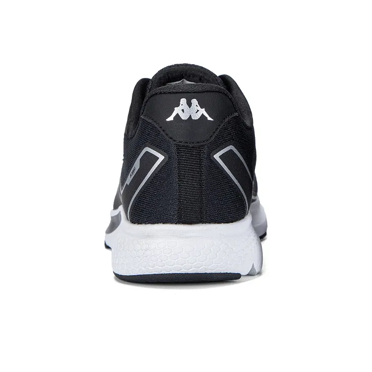 Kappa Anti Slip And Wear Resistant Lightweight Low Top Marathon Running Shoes Men's Black-4
