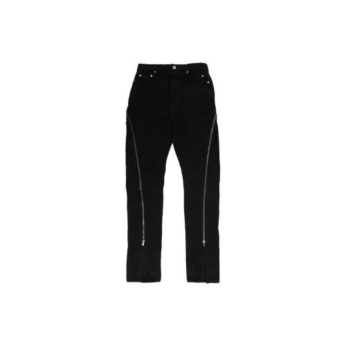 RICK OWENS Jeans Men Black