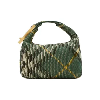 Burberry Polyamide Travel Bag Handbag Mini Women's Ivy Green
