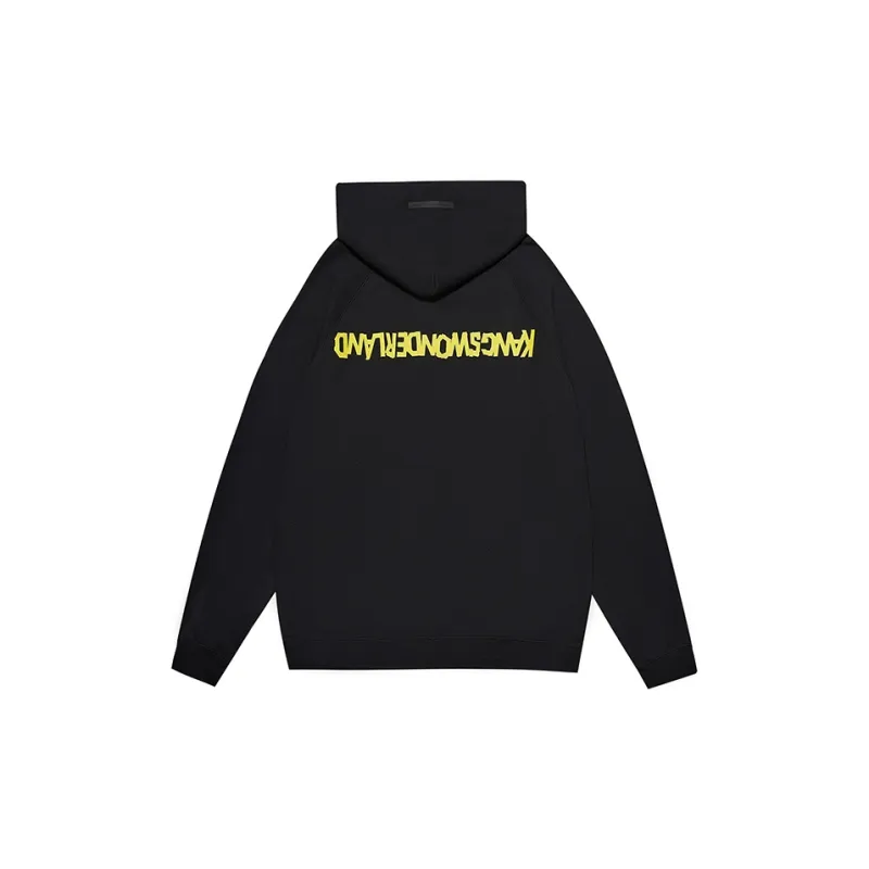 Kang's Wonderland SS24 Sweatshirt Unisex Charcoal Black-1