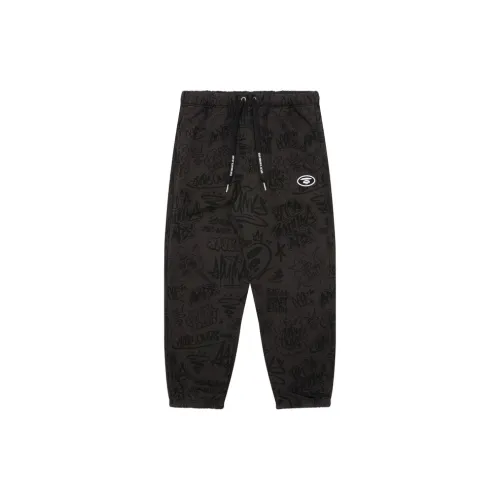 Aape BY *A BATHING APE® Graphic-print Drawstring Track Pants