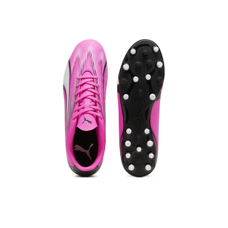PUMA Ultra Play Mg Football Boots 'Pink White Black'-6