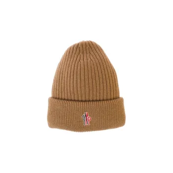 Moncler Logo Embroidered Beanie