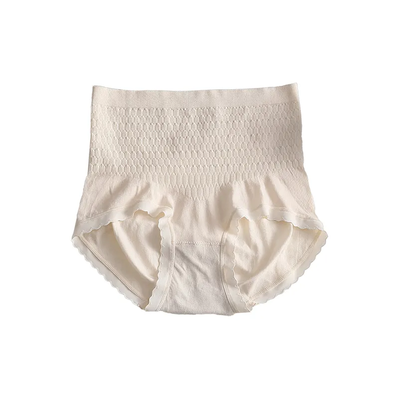 Flowers In Water Underpants Women's Milk White-0