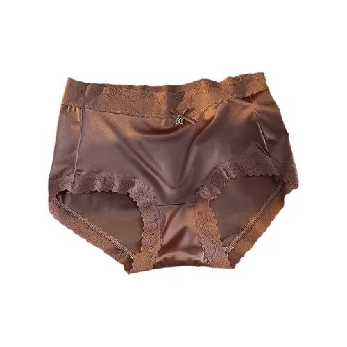 Flowers In Water Underpants Women's 1 Pack Brick Red