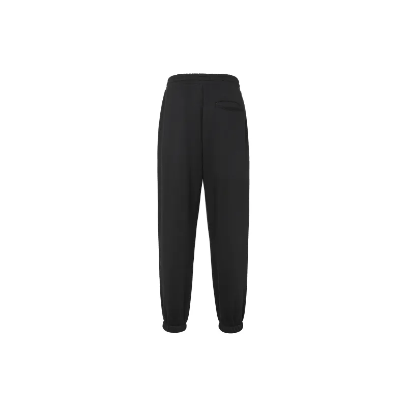 Adidas Knitted Sweatpants Unisex Black-2