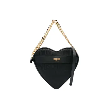 MOSCHINO Monogram-print Leather Tote Bag