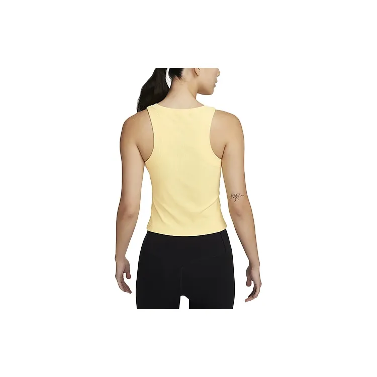 Nike Zenvy Sport Vests Women's Soft Yellow-1