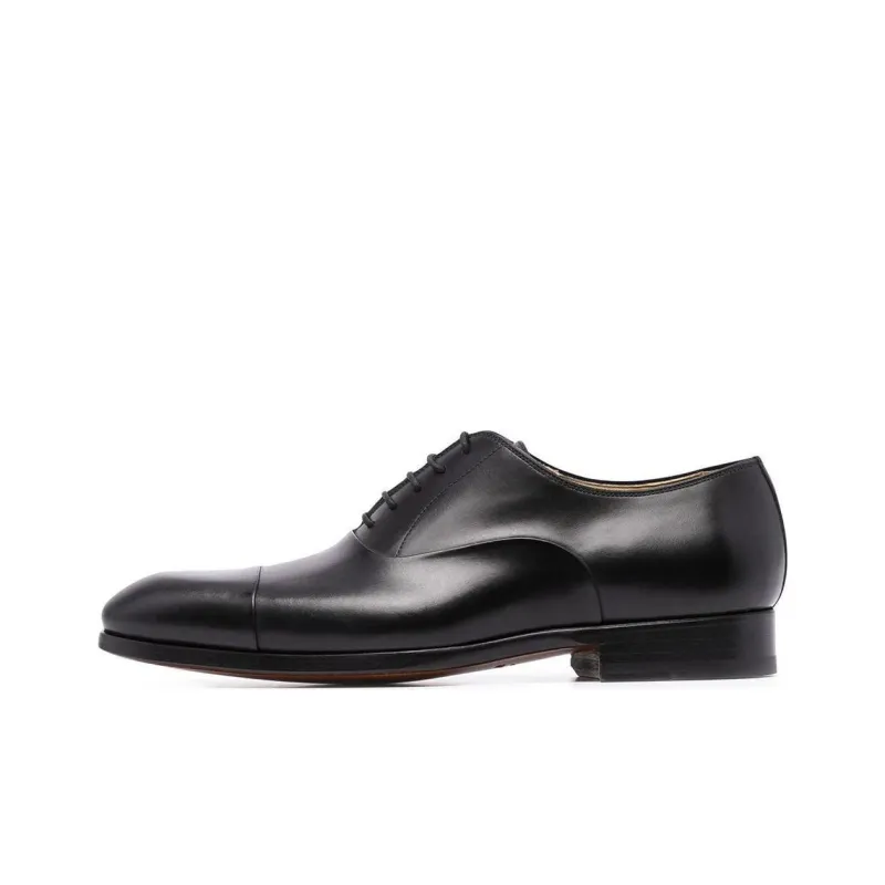 Magnanni Lace-up Leather Oxford Shoes-0