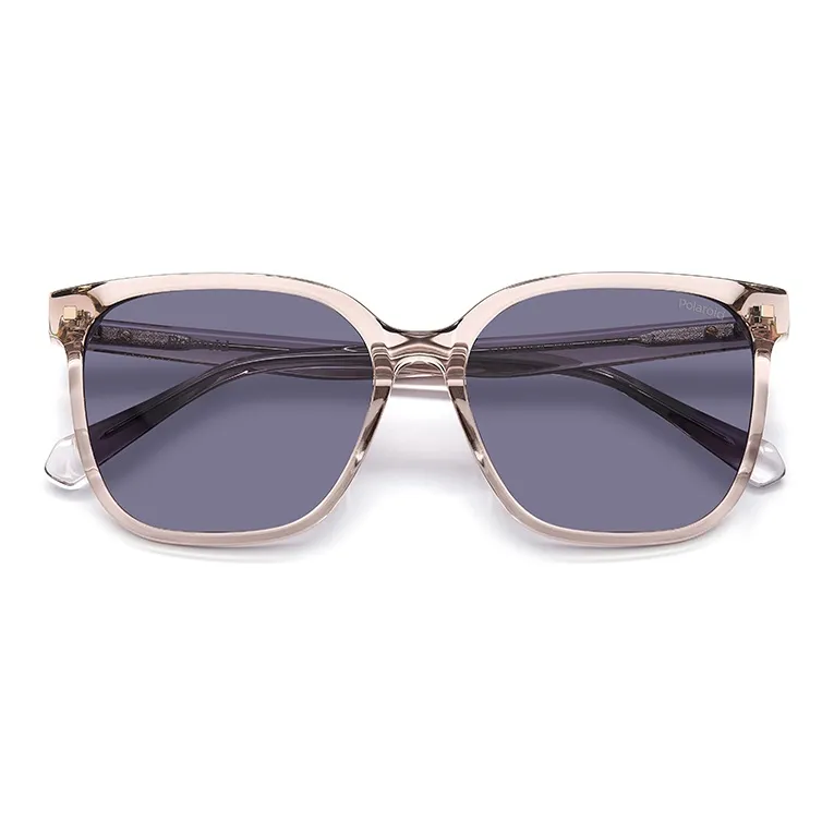 Polaroid Square Polarized Sunglasses Unisex Gray Lens-4