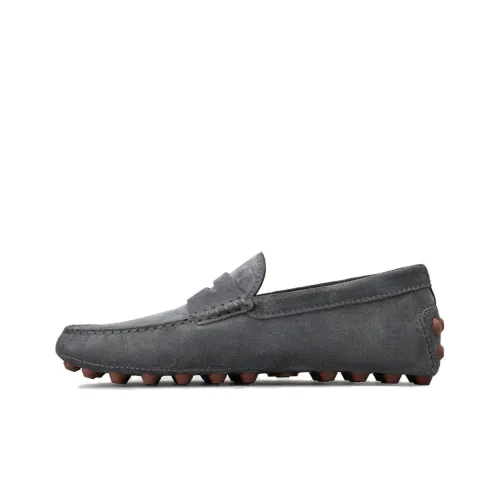 TOD'S Gommino Macro Leather Driving Shoes