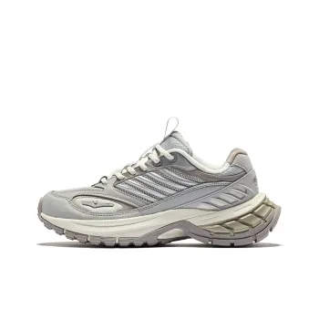 Erke Goose Feather Cushioning Wear Resistant Low Top Casual Shoes Women's Smoky Sand Ochre
