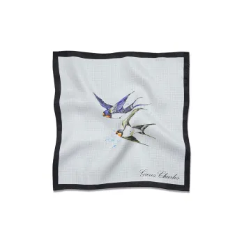 GIEVES CHARLES Mulberry Silk Silk Scarves Men's