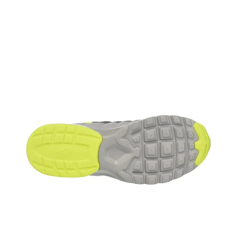 Nike Air Max Invigor Abrasion Resistant Low Top Running Shoes GS Black Yellow-5