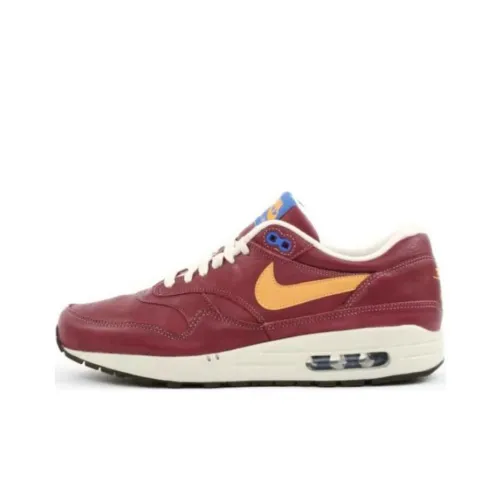 Nike Air Max 1 Team Red Gold Leaf