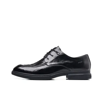 Romon Dress Shoes Men Low-Top Black