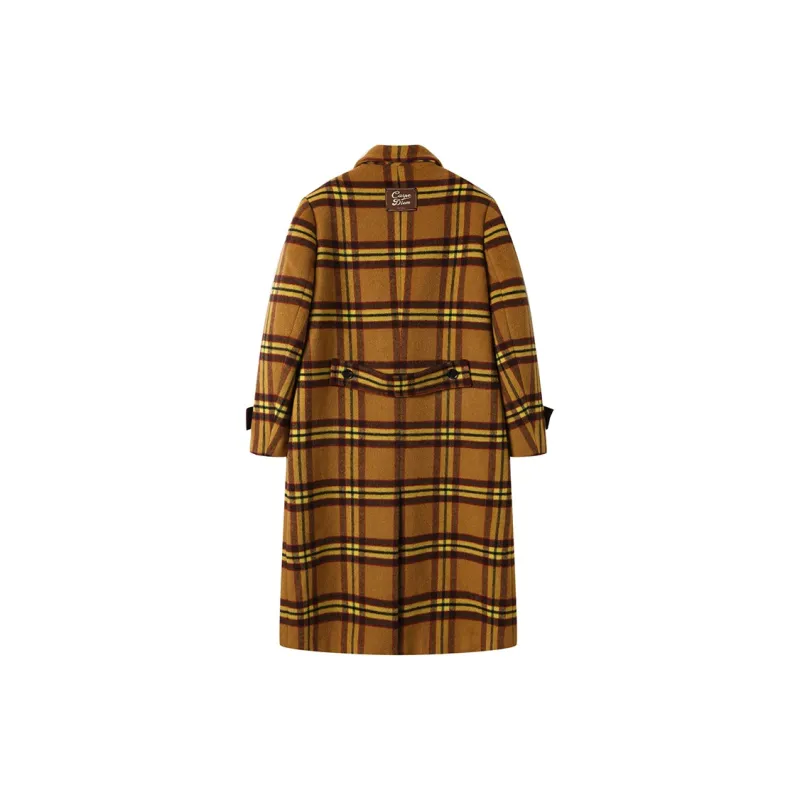GREEN BELT Coats Women's Vintage Camel-1