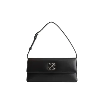 OFF WHITE Jitney 1.0 Shoulder Bag Black