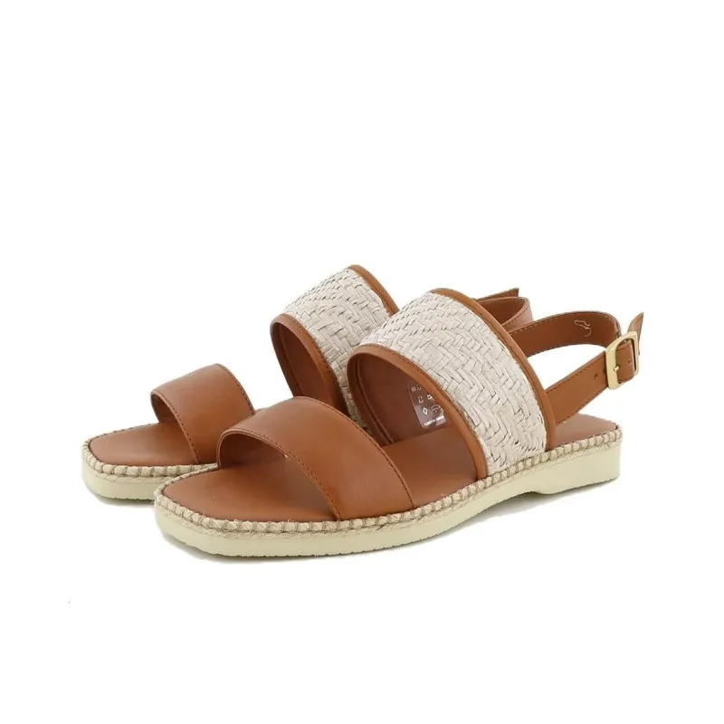 HOGAN H660 Double Strap Woven Sandals Women's-2