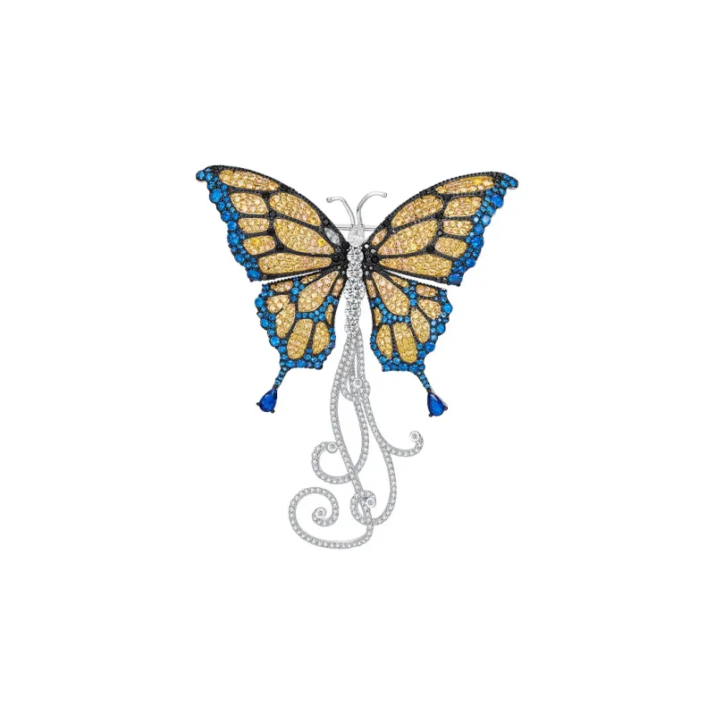 JAY S925 Silver Brooches Women's-3