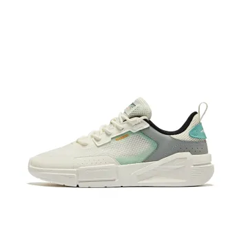 Erke Joyride 1.0 Cushioning Wear Resistant Rebound Low Top Casual Shoes Men's Microcrystal White Recycling Gray
