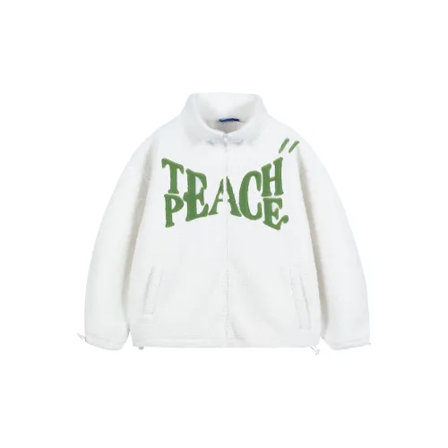 Teach Peace Velvet Jackets Unisex