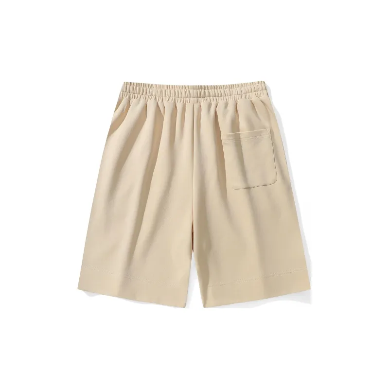 TEN MIRO Casual Shorts Unisex Khaki-1