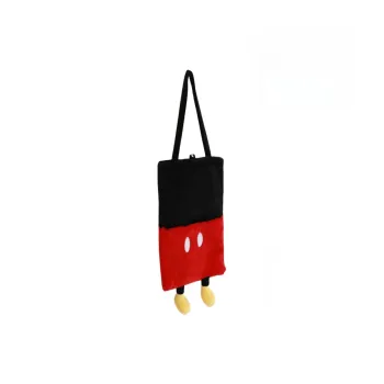 Disney Plush Handbag Unisex Black/Red