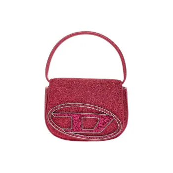 DIESEL Polyethylene Shoulder Bag Crossbody Bag Handbag Extra Small Women's Fuchsia