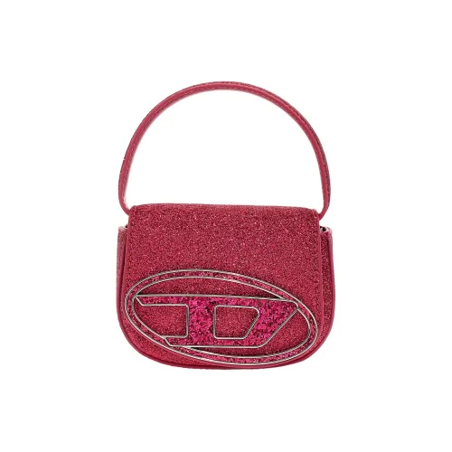 DIESEL Polyethylene Shoulder Bag Crossbody Bag Handbag Extra Small Women's Fuchsia